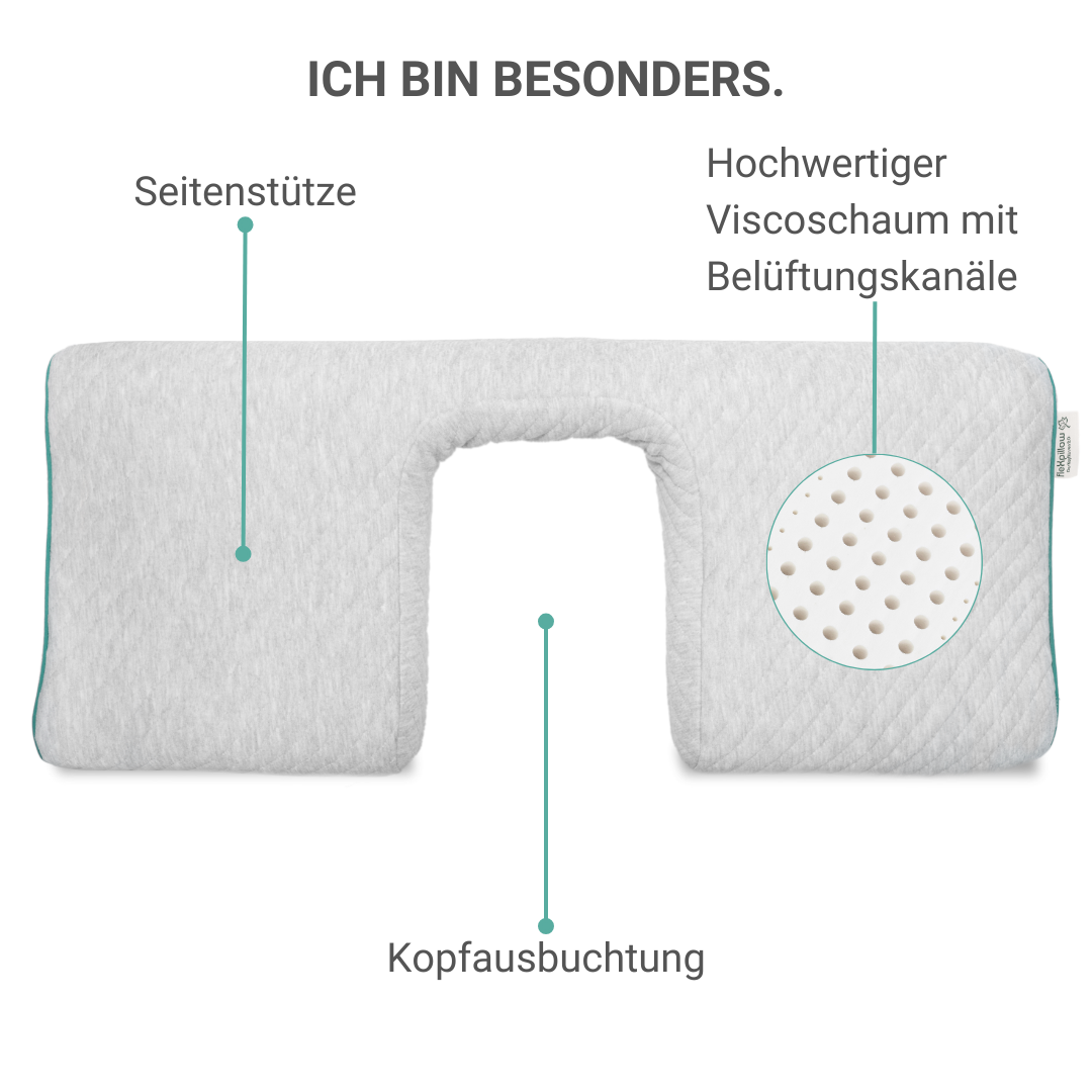 Seiten- & Rückenschläferkissen