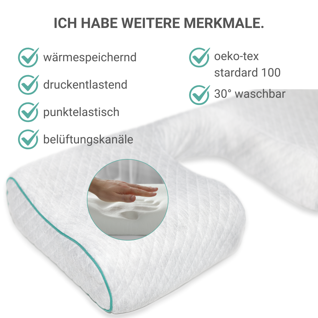 Seiten- & Rückenschläferkissen